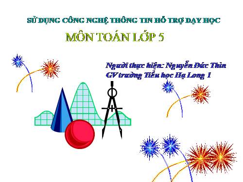 Thể tích hình hộp chữ nhật