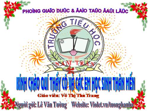 Các Bài giảng khác thuộc Chương trình Toán 5