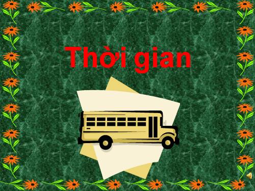 Thời gian