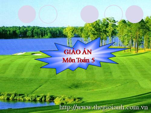 Ôn tập và bổ sung về giải toán (tiếp theo)