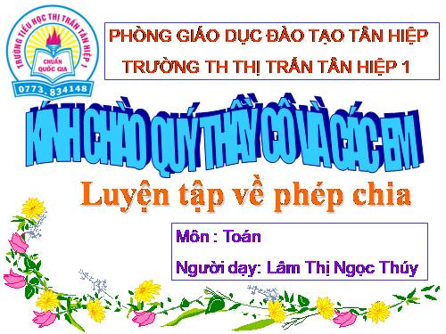 Các Bài giảng khác thuộc Chương trình Toán 5