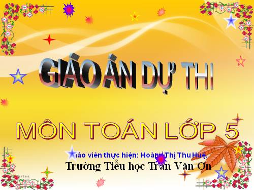 Chia một số tự nhiên cho một số tự nhiên mà thương tìm được là một số thập phân