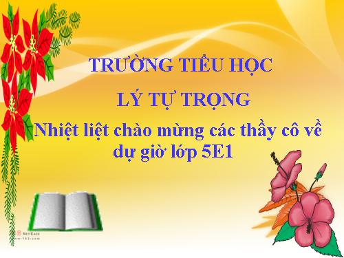 Các Bài giảng khác thuộc Chương trình Toán 5