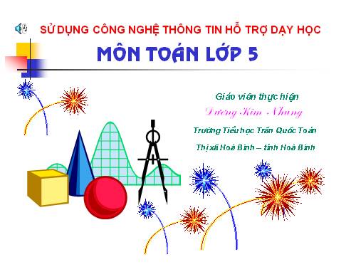 Thể tích hình hộp chữ nhật