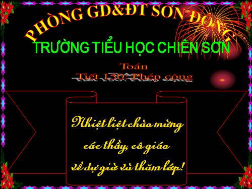 Phép cộng