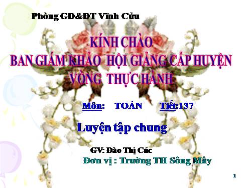 Các Bài giảng khác thuộc Chương trình Toán 5