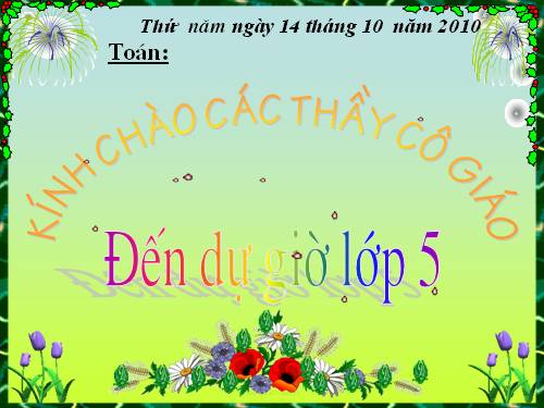 Viết các số đo độ dài dưới dạng số thập phân