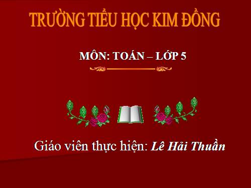 Diện tích hình tam giác