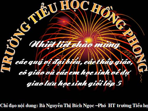 vRUNG CHUONG VANG LOP 5  HONG PHONG  NINH GIANG