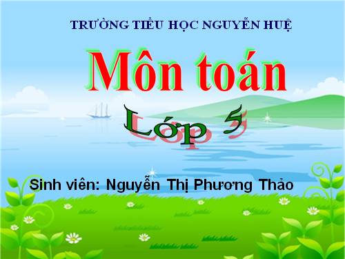 Nhân số đo thời gian với một số