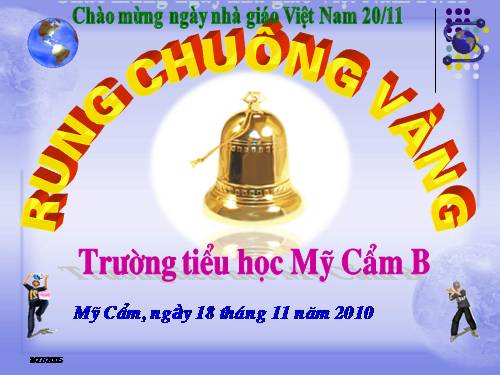 Rung chuong vang