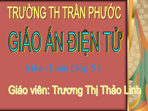 Diện tích hình tam giác