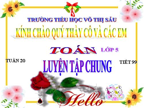 Các Bài giảng khác thuộc Chương trình Toán 5