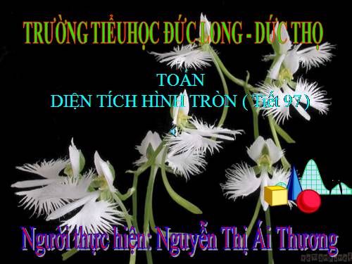 Diện tích hình tròn