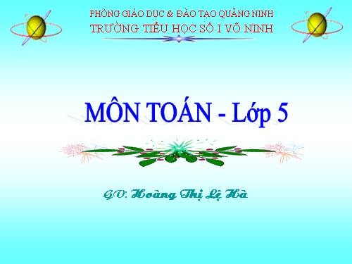 Thể tích của một hình