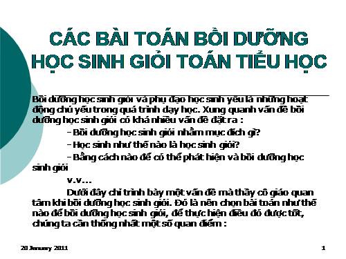 bồi dưỡng hs giỏi