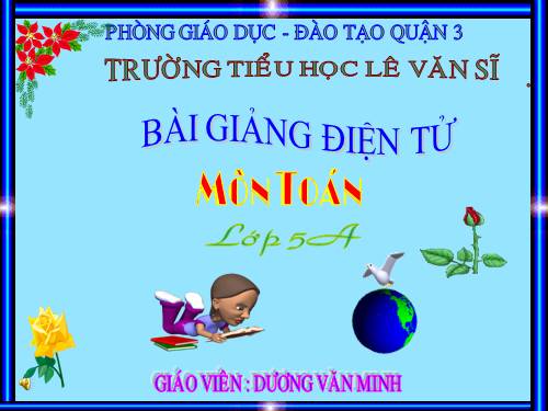 Thể tích hình hộp chữ nhật