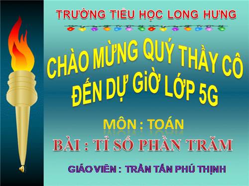 Tỉ số phần trăm