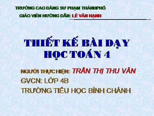 Diện tích hình tam giác