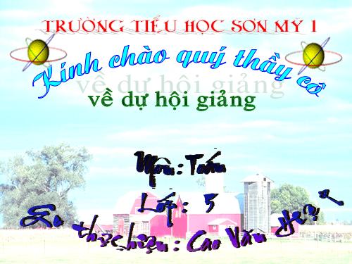 Khái niệm số thập phân (tiếp theo)