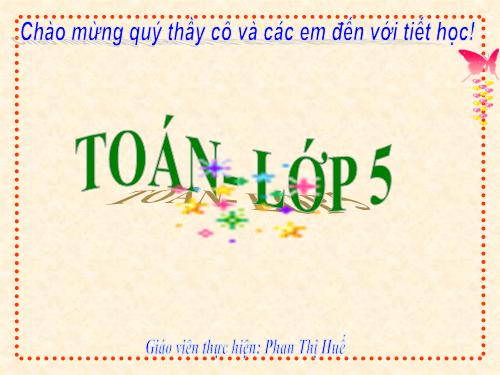 Thể tích của một hình