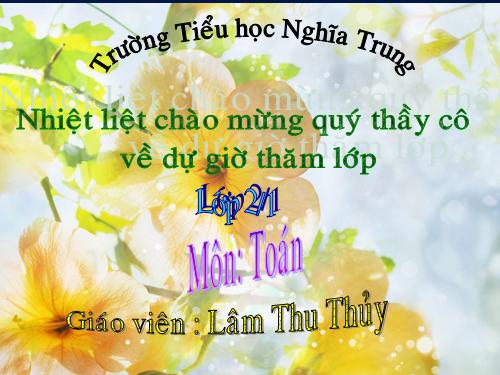 Ôn tập về giải toán