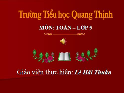 Diện tích hình tam giác