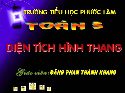 Diện tích hình thang