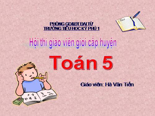 Trừ hai số thập phân