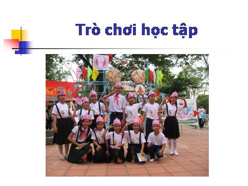 Trò chơi học tập