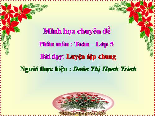 Các Bài giảng khác thuộc Chương trình Toán 5