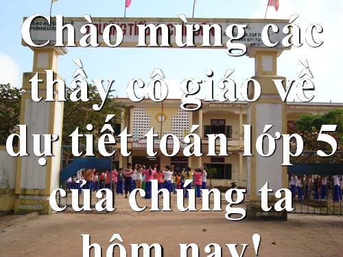 Chia một số thập phân cho một số tự nhiên
