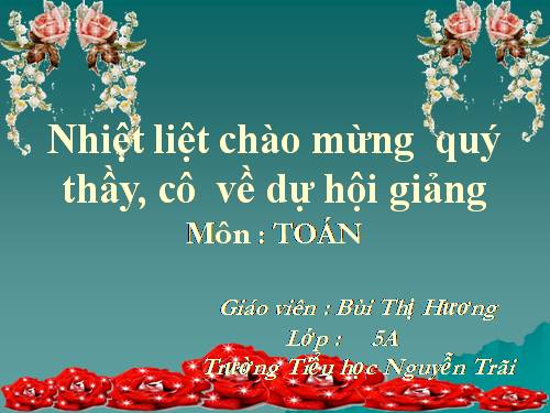 Tổng nhiều số thập phân