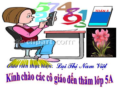 Các Bài giảng khác thuộc Chương trình Toán 5