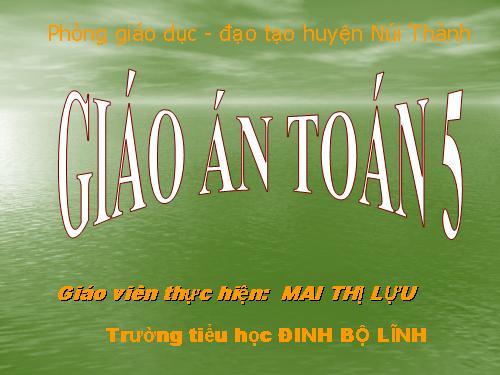 Trừ hai số thập phân