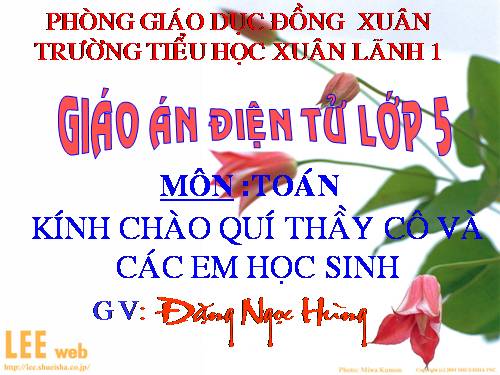 Cộng hai số thập phân