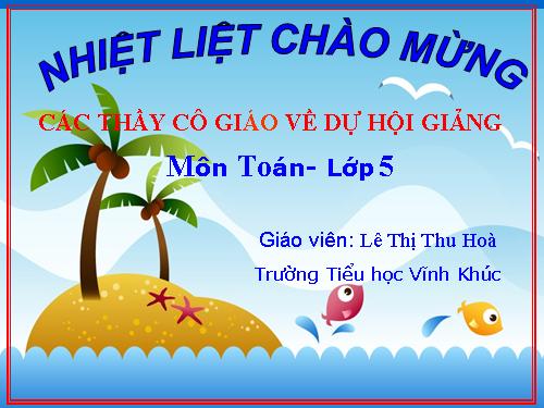 Giải toán về tỉ số phần trăm (tiếp theo)