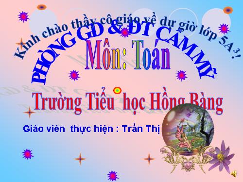 Khái niệm số thập phân (tiếp theo)