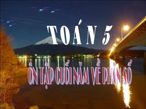 Ôn tập về phân số