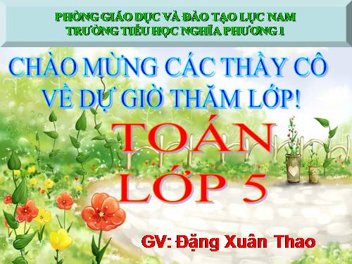 Ôn tập về đo thời gian