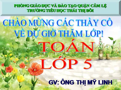 Ôn tập về đo thời gian