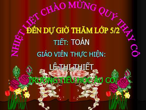 Khái niệm số thập phân