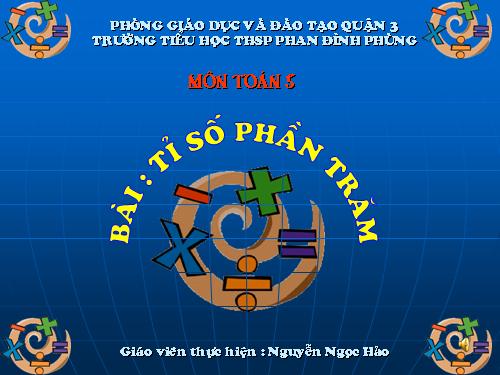 Tỉ số phần trăm