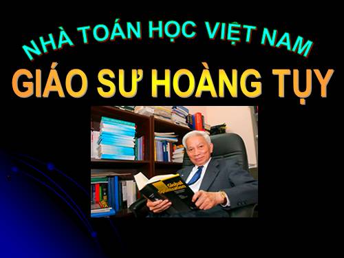 GS Hoàng Tuỵ