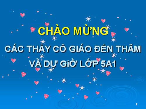 Các Bài giảng khác thuộc Chương trình Toán 5