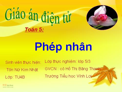 Phép nhân