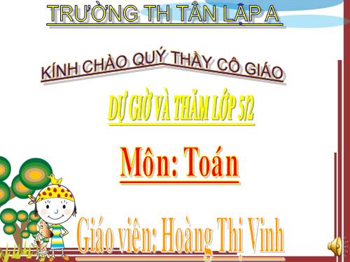 Chia số đo thời gian cho một số