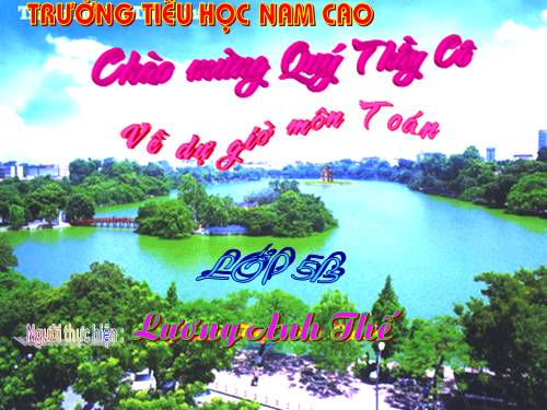 Trừ hai số thập phân