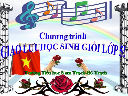 RUNG CHUÔNG VÀNG - NAM TRẠCH - BỐ TRẠCH - LỚP 5