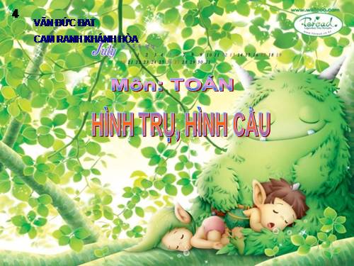 Giới thiệu hình trụ. Giới thiệu hình cầu